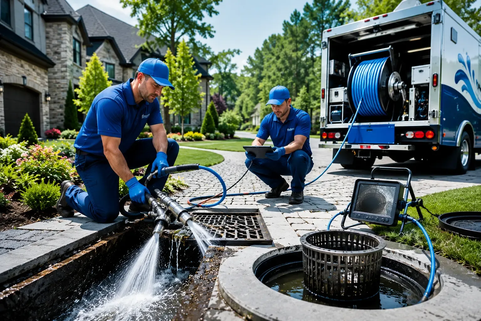Local outdoor drain cleaning professionals in Herndon, KY